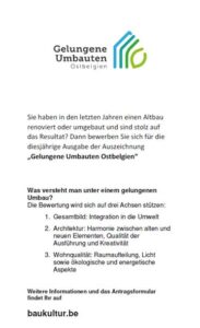 Gelungene Umbauten - Ostbelgien